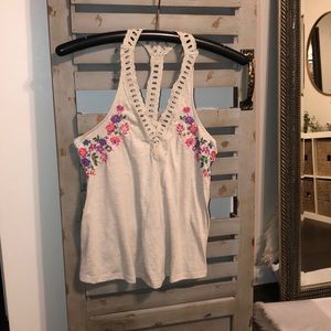 Hollister Floral Halter Top